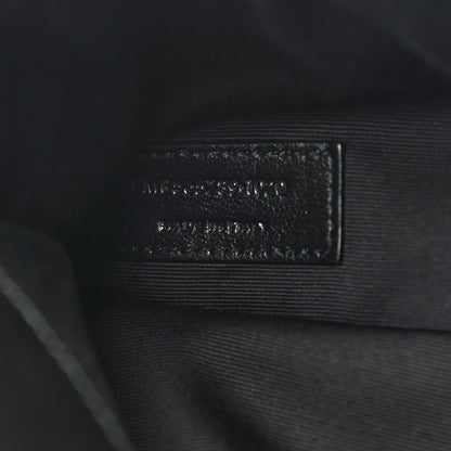 Saint Laurent Grain De Poudre Uptown Pouch Black 7 of 8