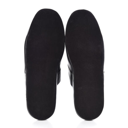 Louis Vuitton X SUPREME Lambskin Mens Hugh Slippers 8 Black 5 of 11