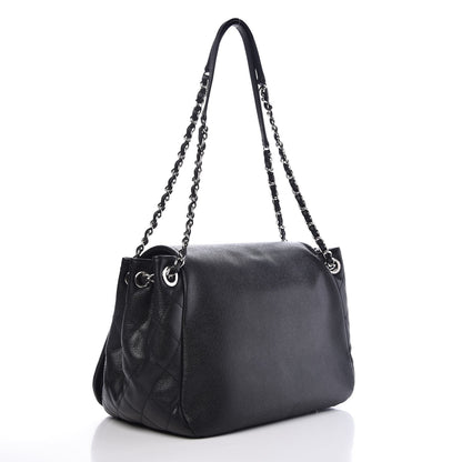 Chanel Caviar Timeless CC Accordion Flap Black 3 of 7