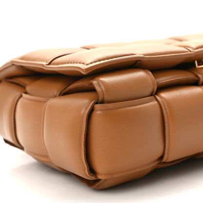 Bottega Veneta Nappa Maxi Intreccio Padded Cassette Crossbody Bag Caramel 9 of 12