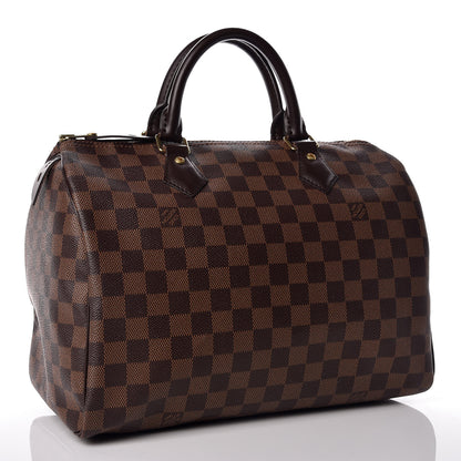 Louis Vuitton Damier Ebene Speedy 30 3 of 13