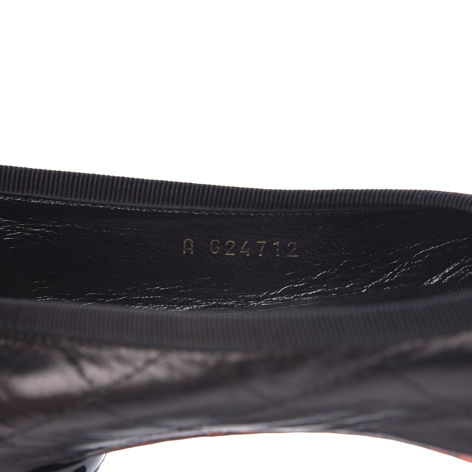 Chanel Lambskin Quilted Cambon Ballerina Flats 40.5 Black 10 of 12
