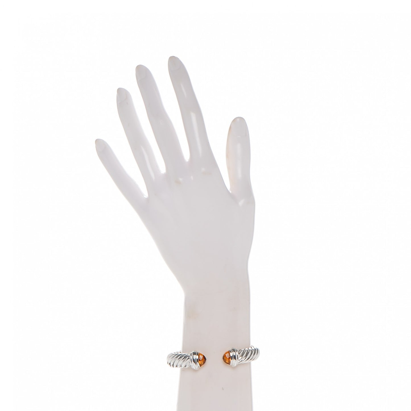 Sterling Silver Citrine 10mm Waverly Bracelet