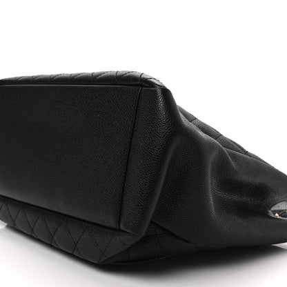 Chanel Caviar Quilted Grand Shopping Tote GST Black 7 of 7
