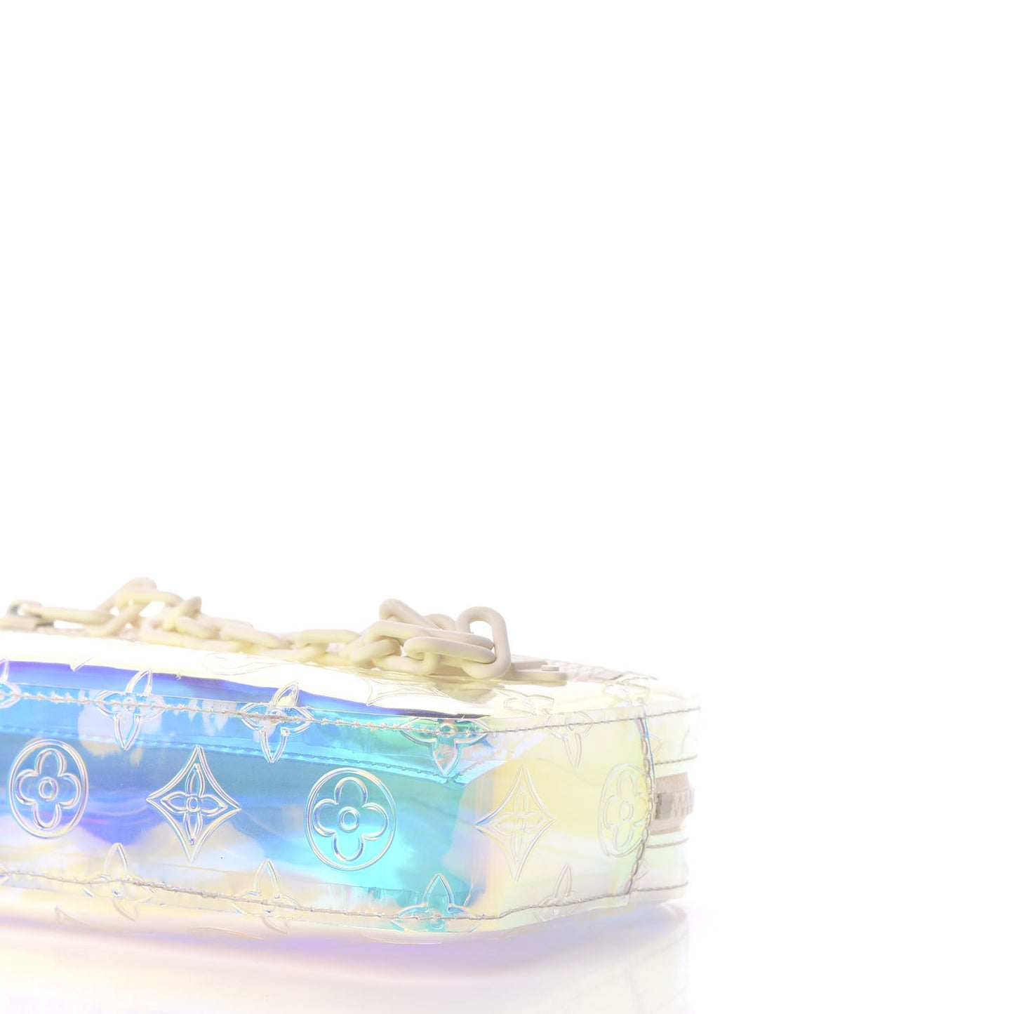 PVC Monogram Pochette Volga Iridescent Prism