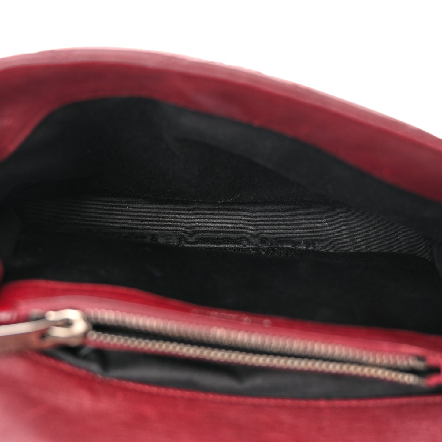Calfskin Matelasse Diamond Quilted Monogram Medium College Bag Bordeaux