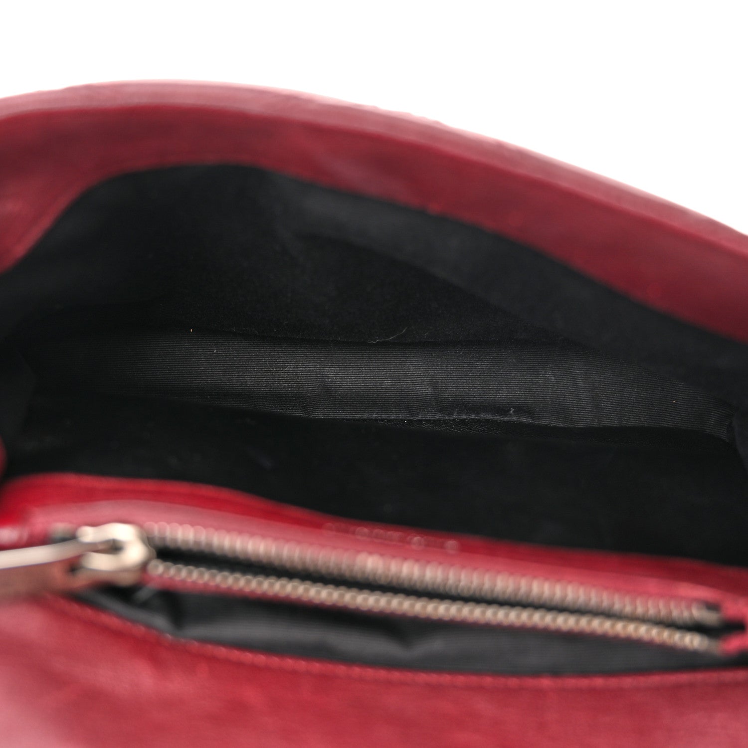 Saint Laurent Calfskin Matelasse Diamond Quilted Monogram Medium College Bag Bordeaux 5 of 10