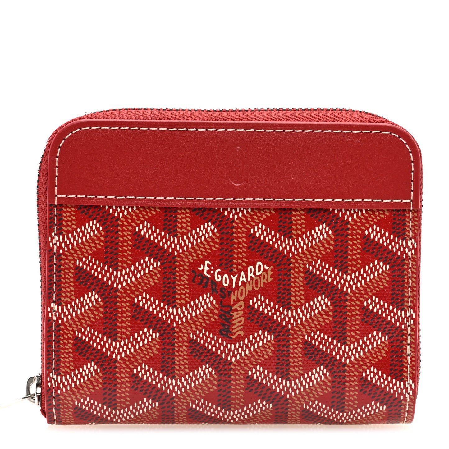 Goyardine Matignon PM Wallet Red