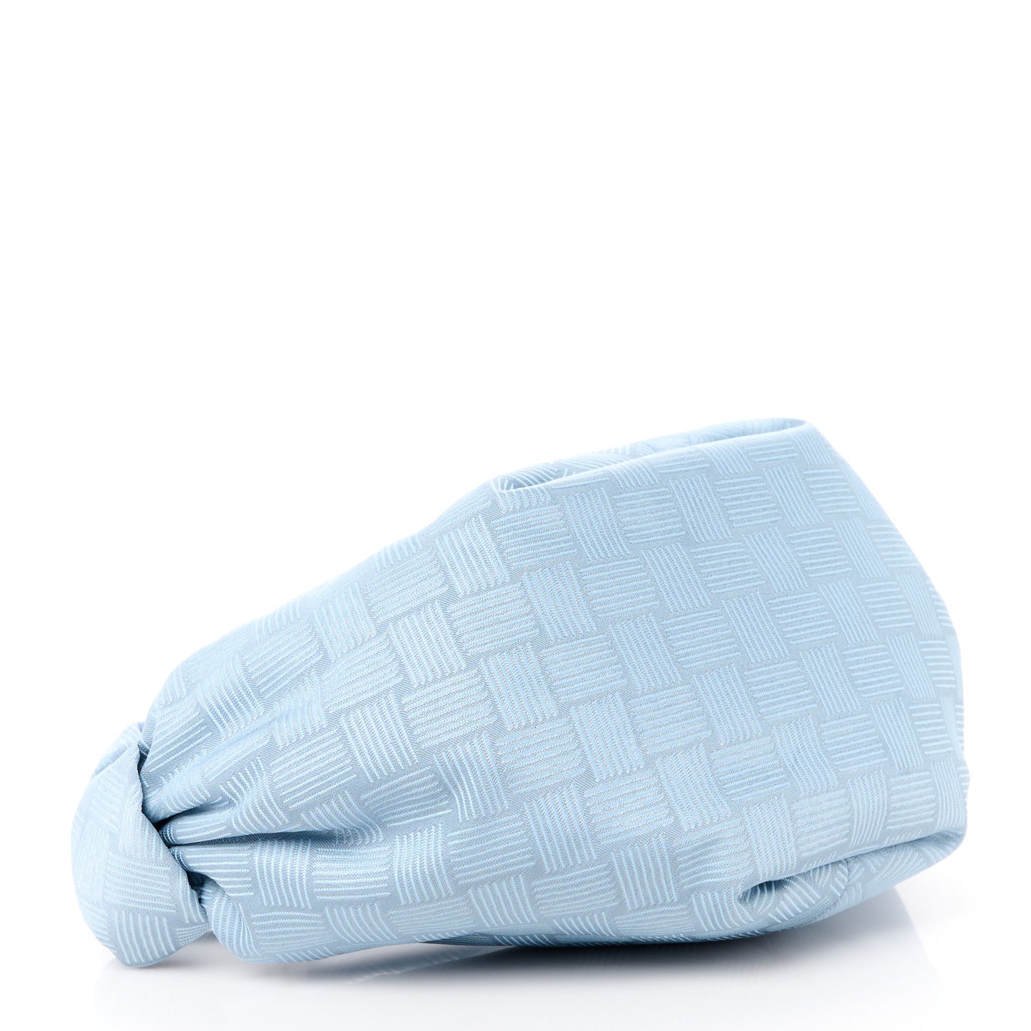 Jacquard Mini Double Knot Bag Bubble Silver