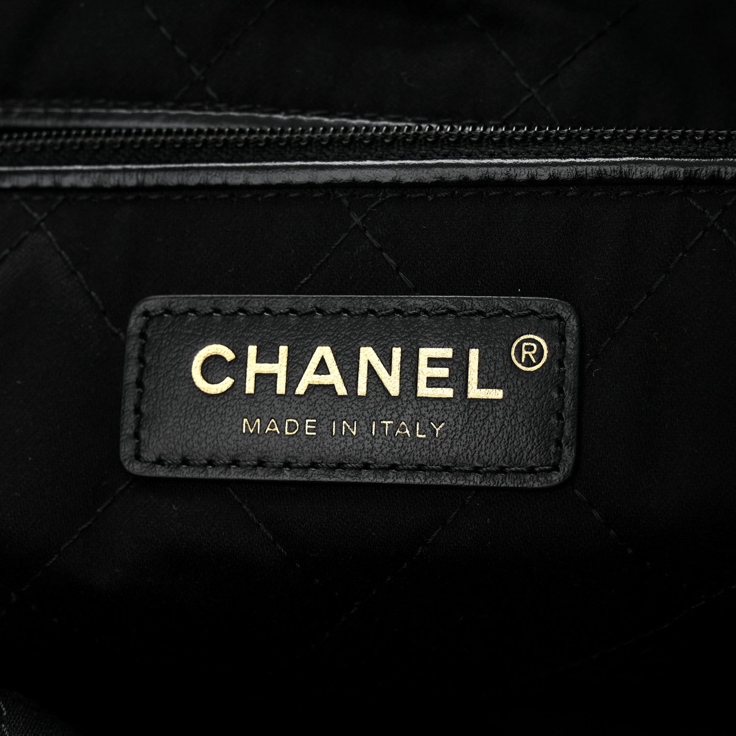 Chanel Shiny Calfskin Quilted Chanel 22 Black 7 of 11