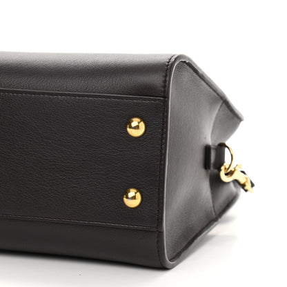 Saint Laurent Calfskin Monogram Baby Cabas Brown 10 of 10