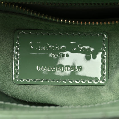 Christian Dior Patent Cannage Mini Lady Dior Mint Green 6 of 10