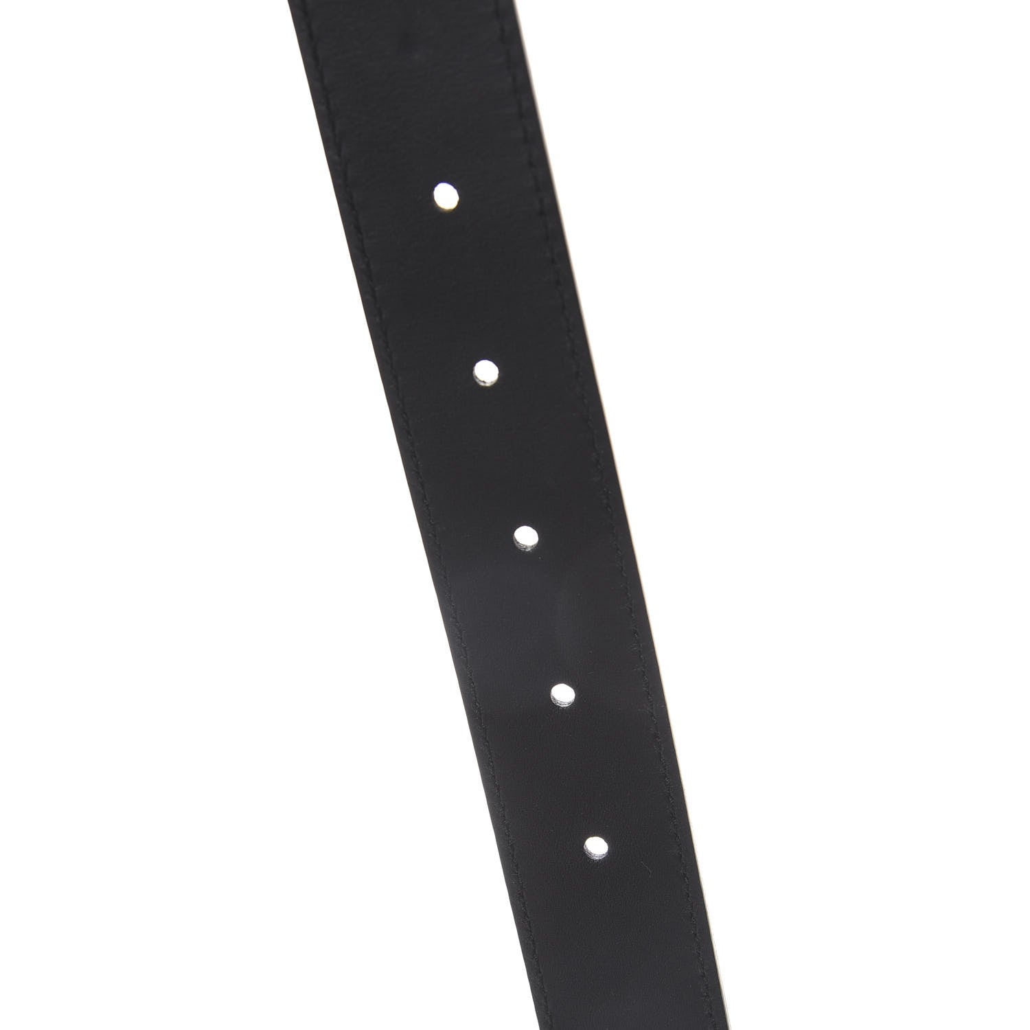 Gucci Calfskin Double G 30mm Belt 90 36 Black 3 of 5