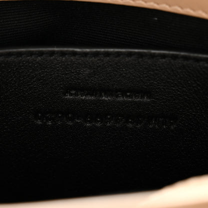 Saint Laurent Calfskin Y Quilted Monogram Small Loulou Chain Satchel Dark Beige 7 of 10