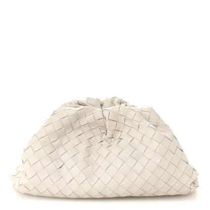 Bottega Veneta Nappa Maxi Intreccio The Pouch Oversized Clutch Plaster 1 of 10