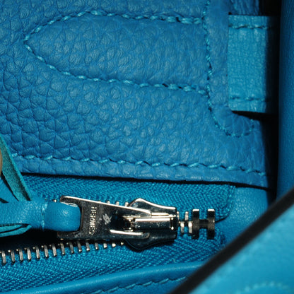 Hermes Togo Swift Ghillies Kelly 32 Turquoise 21 of 29