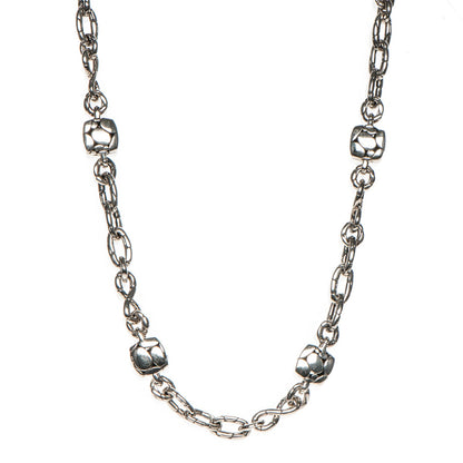 John Hardy Sterling Silver Kali Square Station Sautoir Necklace 1 of 5
