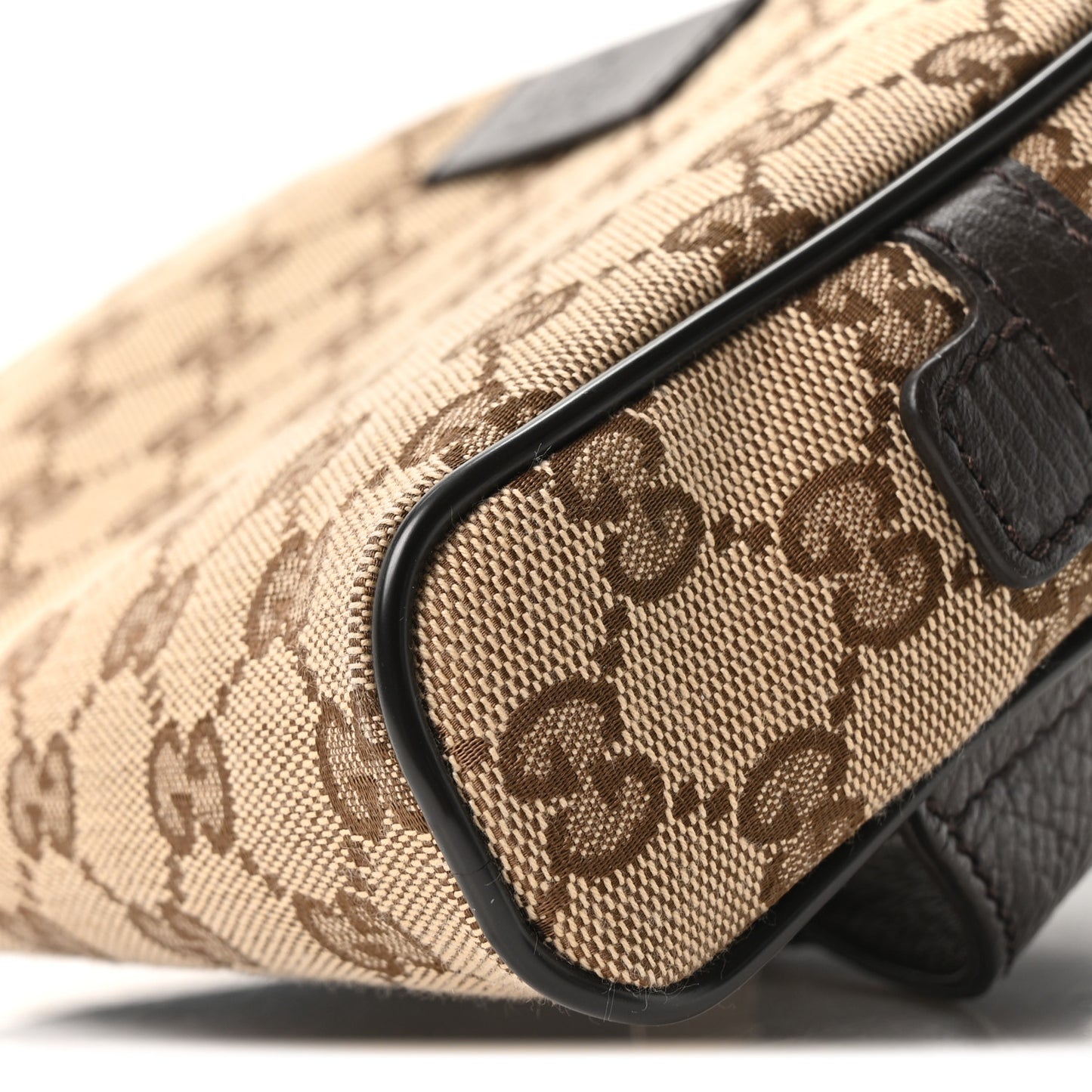 Monogram Belt Bag Dark Brown