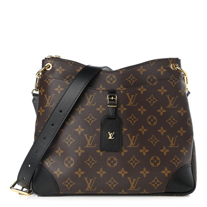 Louis Vuitton Monogram Odeon MM Black 1 of 9