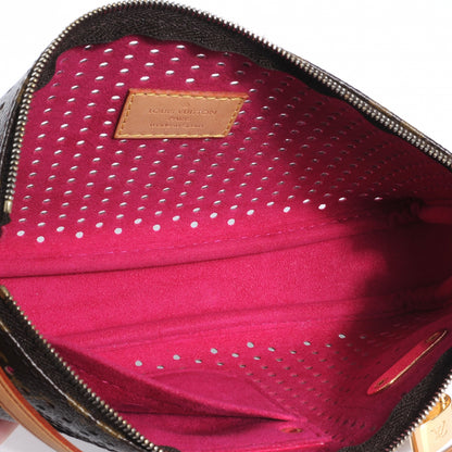 Louis Vuitton Monogram Perforated Pochette Plat Fuchsia 5 of 7