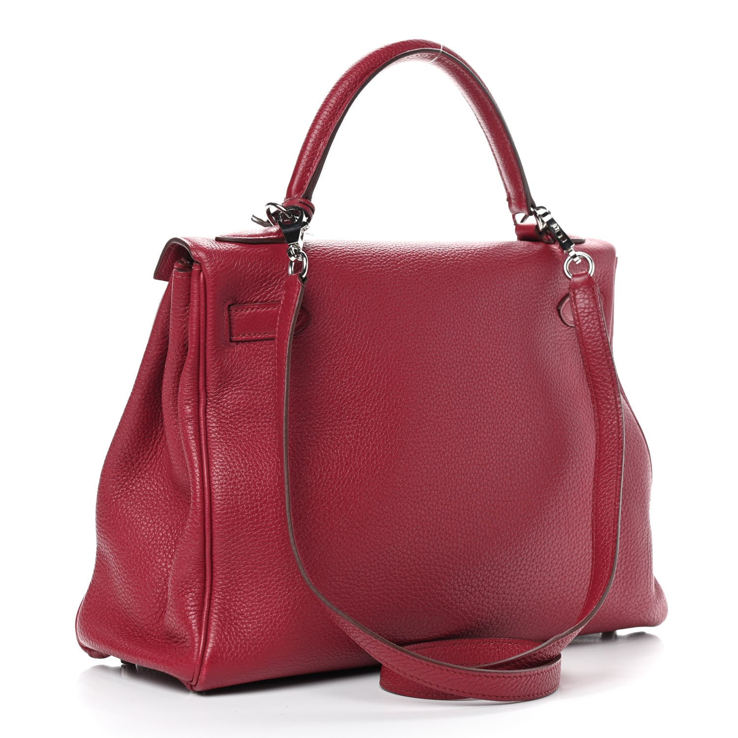 Hermes Togo Kelly Retourne 32 Rubis 3 of 25