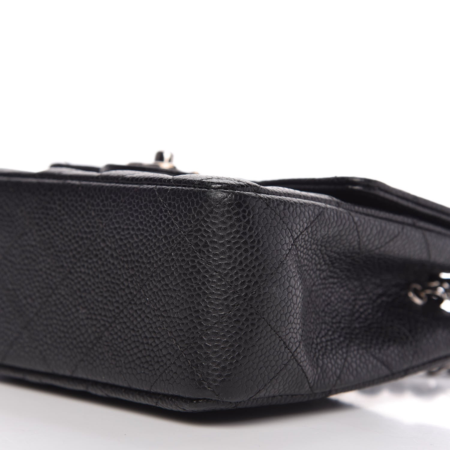 Chanel Caviar Quilted Mini Square Flap Black 7 of 10