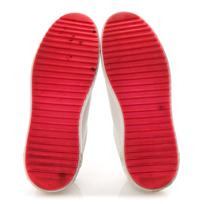 Louis Vuitton Monogram Time Out Sneakers 37.5 White Rose 6 of 9