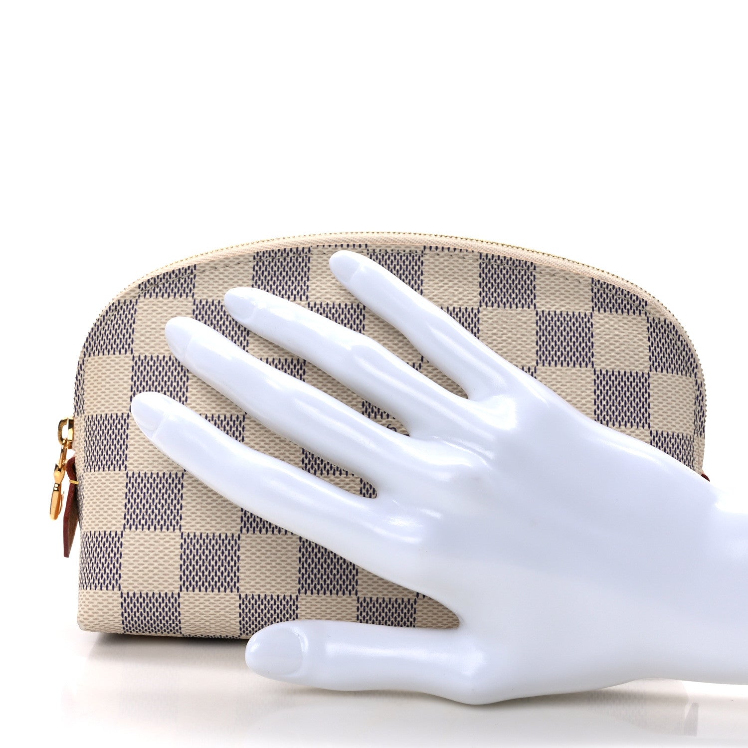 Louis Vuitton Damier Azur Cosmetic Pouch 2 of 6