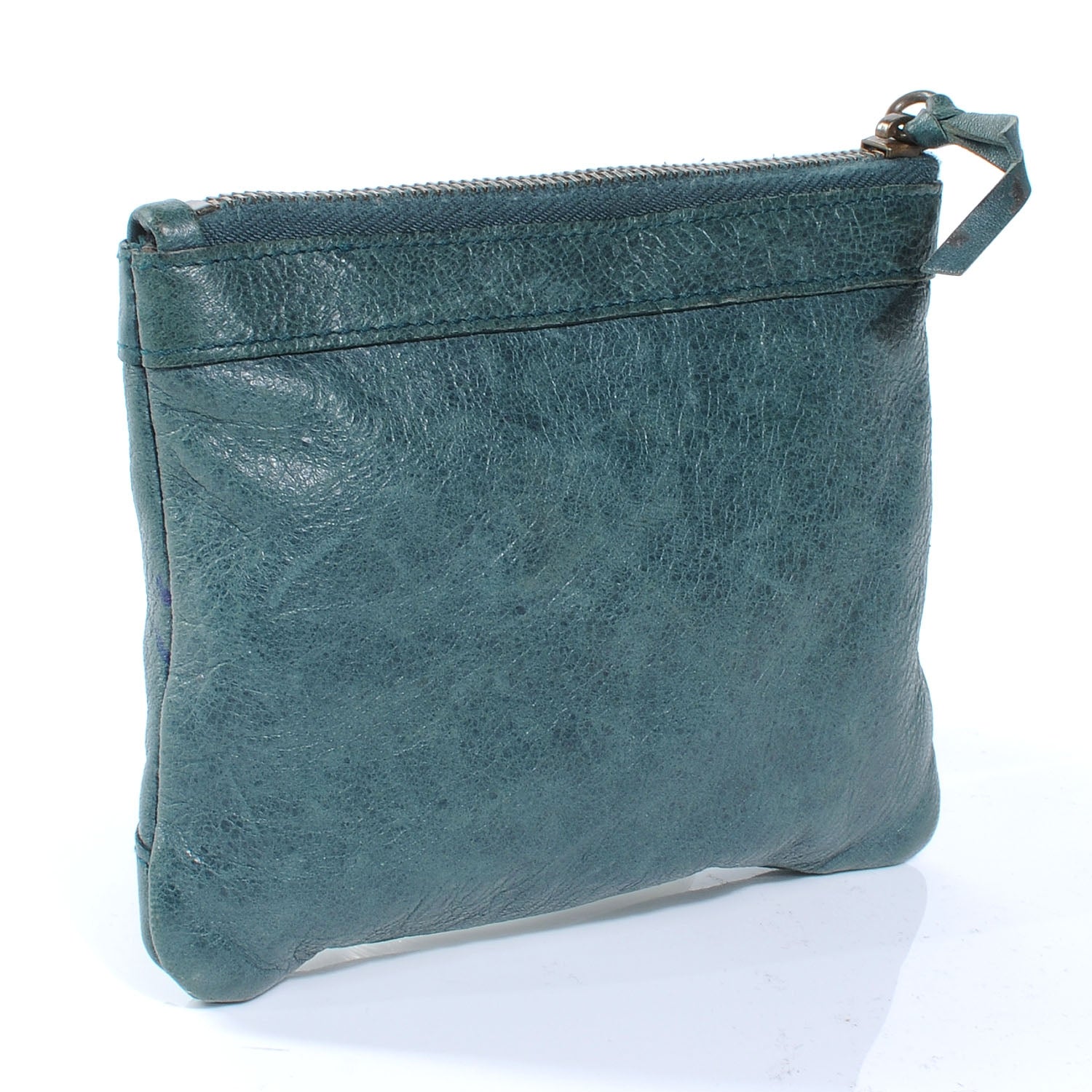 Balenciaga Agneau Porte-Monnaie Coin Purse Vert Menthe 3 of 8