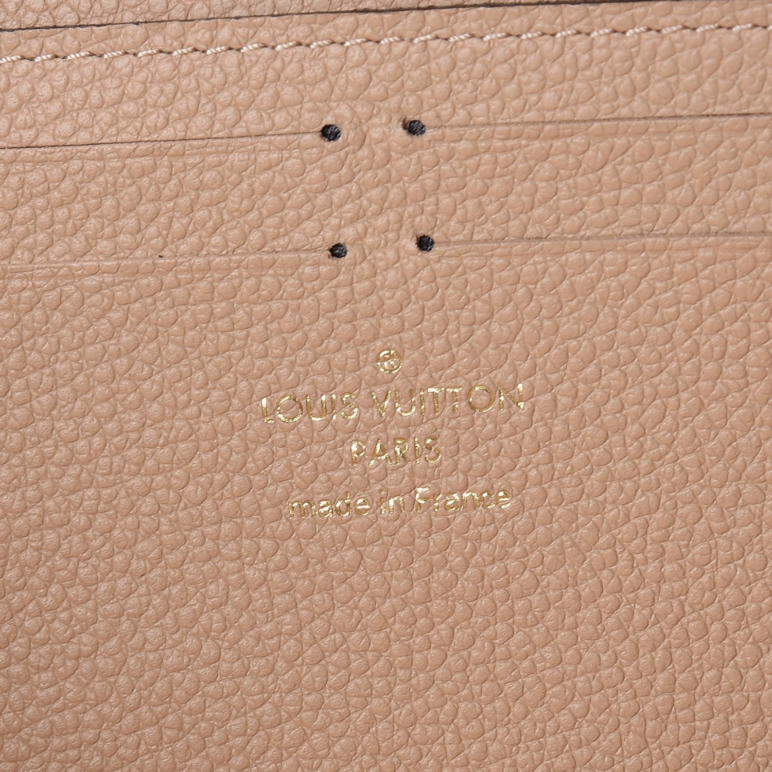 Louis Vuitton Empreinte Clemence Wallet Dune 6 of 6