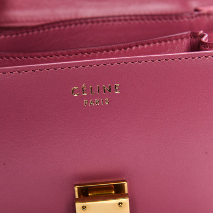 Celine Smooth Calfskin Small Classic Box Flap Bag Pink 6 of 7