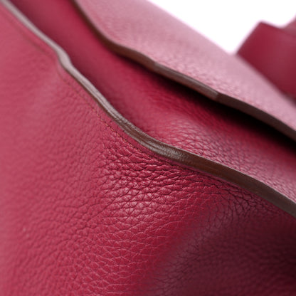 Hermes Taurillon Clemence Jypsiere 34 Rubis 9 of 12