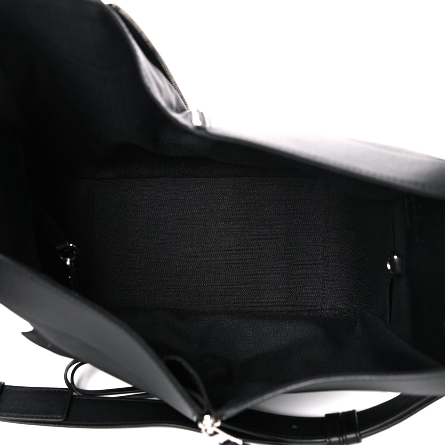Calfskin Small Hammock Shoulder Bag Black