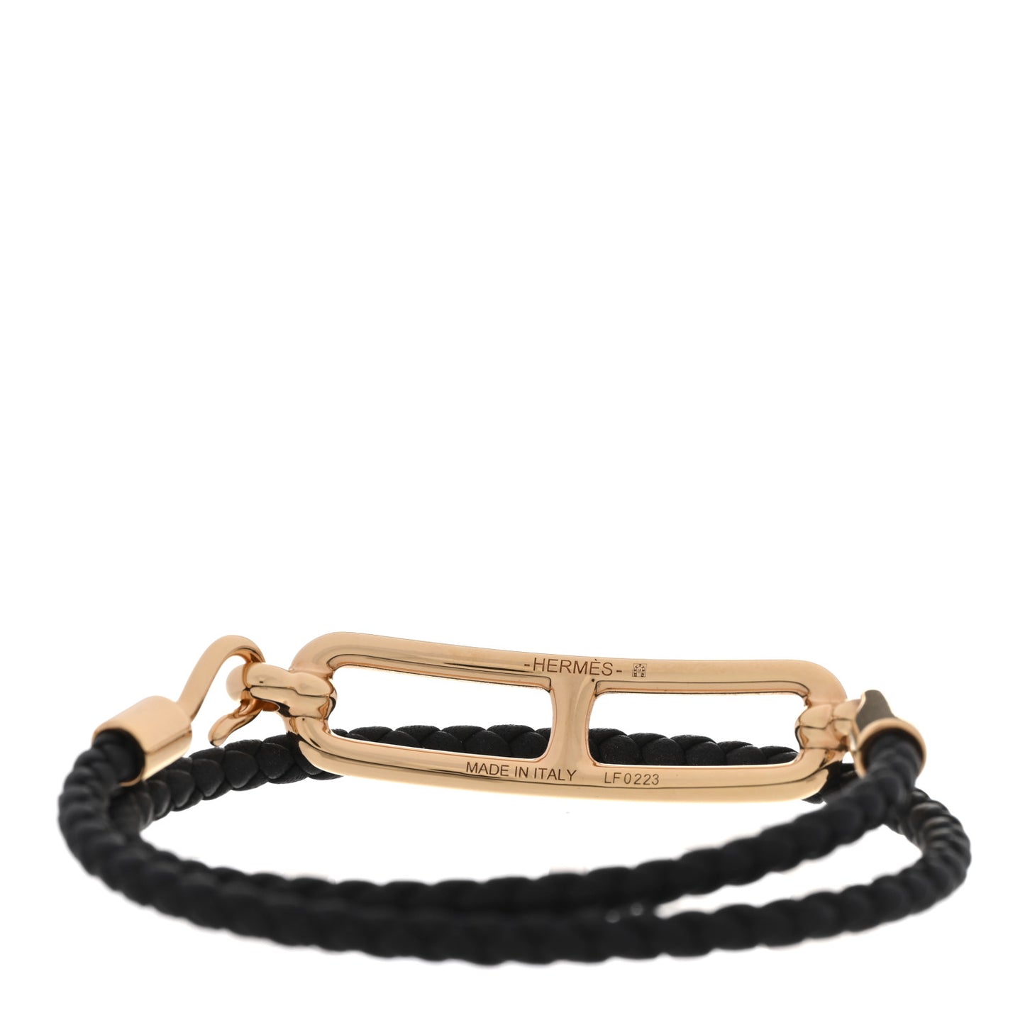 Swift Roulis Double Tour Bracelet Black