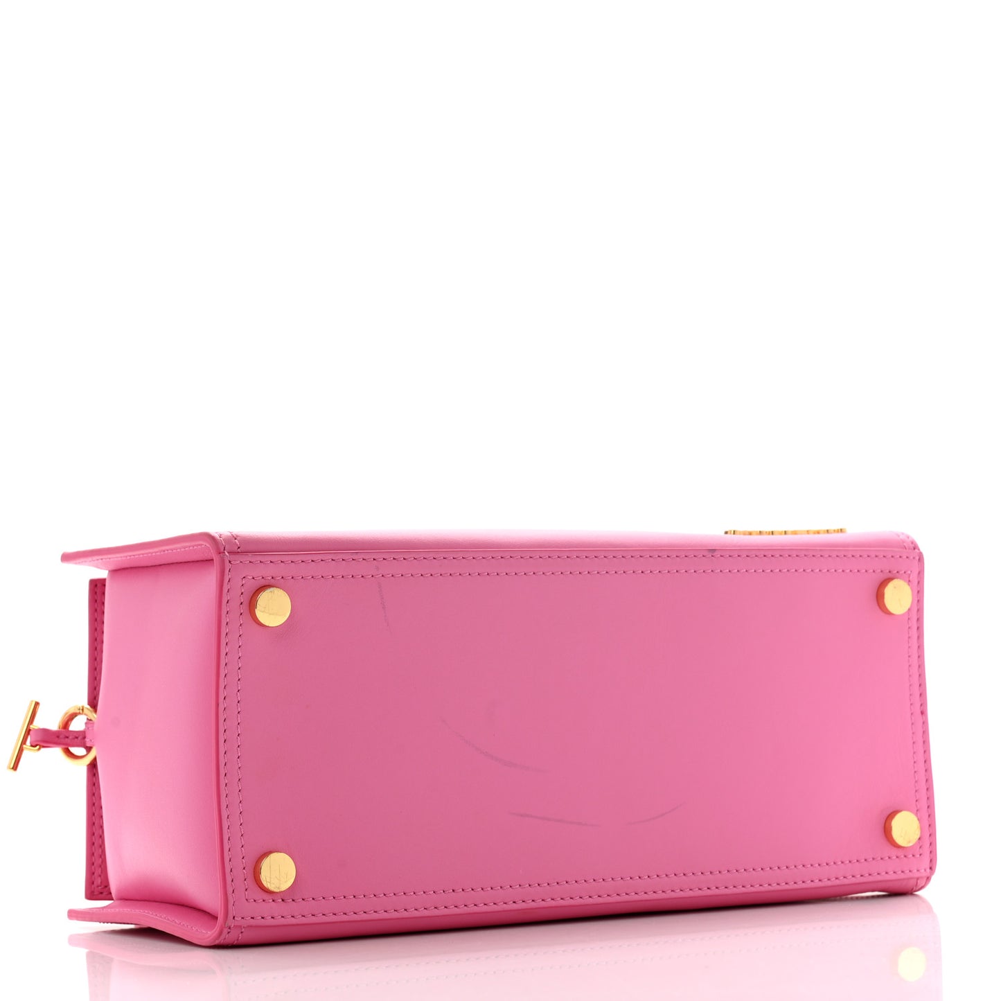 Smooth Calfskin Le Rectangle Shoulder Bag Pink
