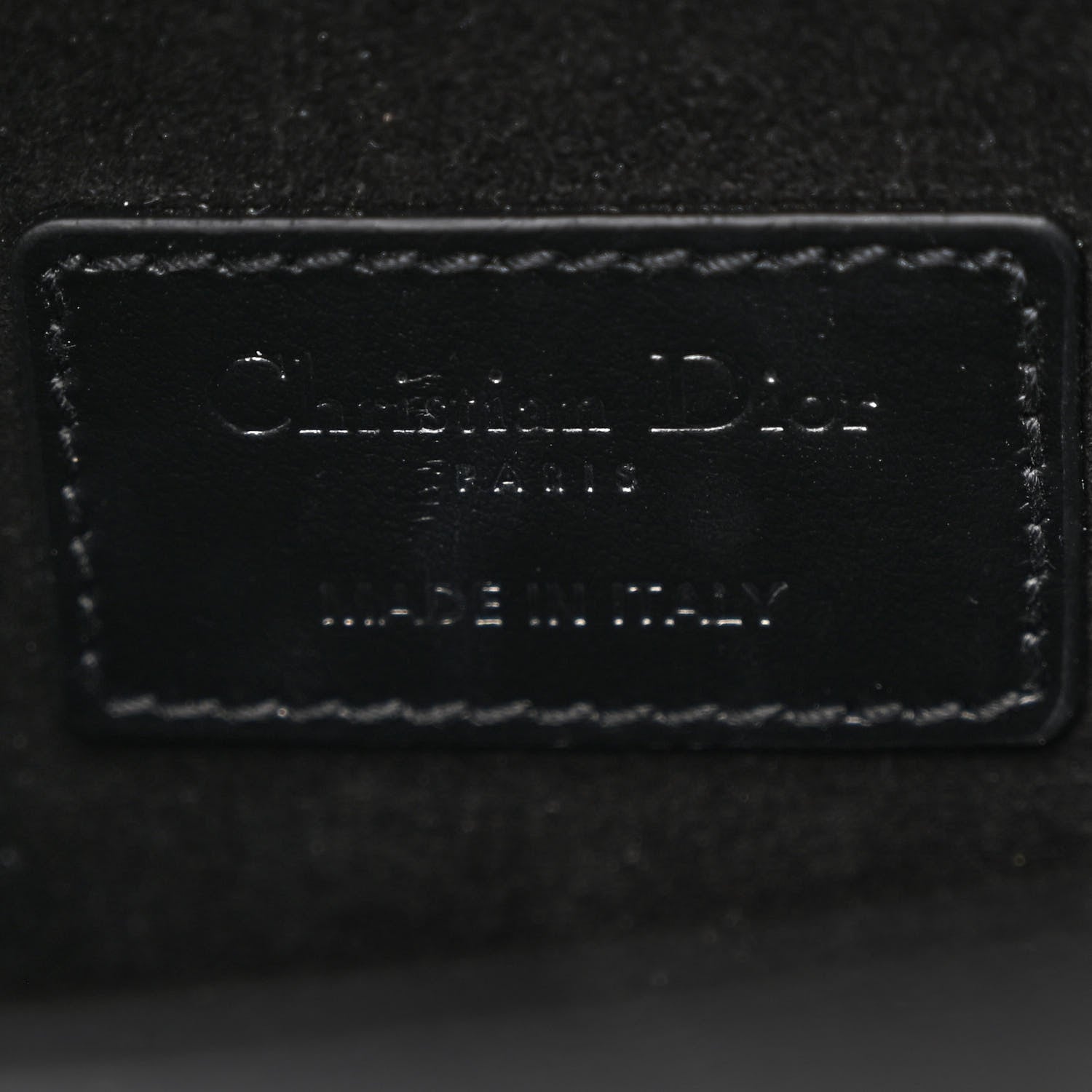 Christian Dior Calfskin Cannage Diamond Medium Lady D-Joy Black 6 of 14