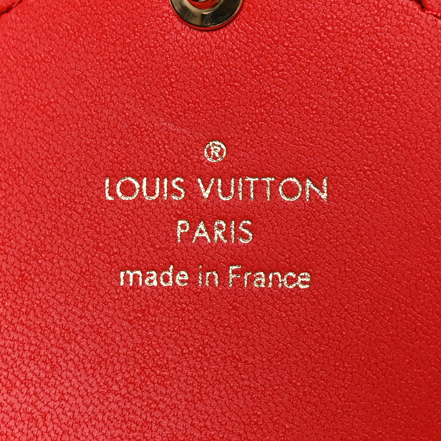 Monogram Medium Kirigami Pochette Insert Coquelicot