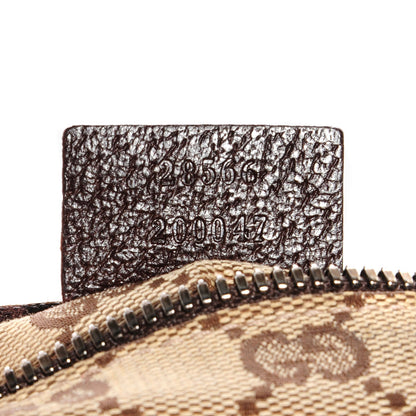 Gucci Monogram Web Belt Bag Dark Brown 7 of 8