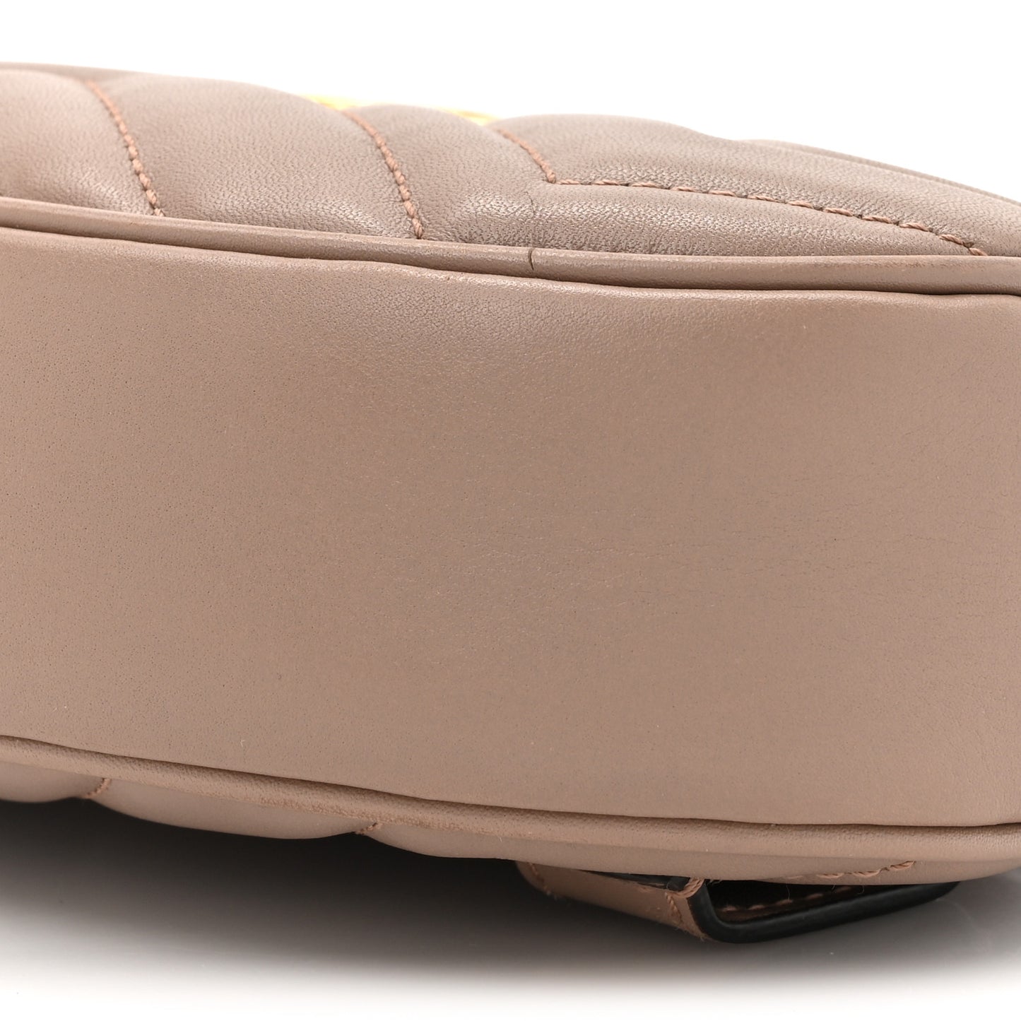 Calfskin Matelasse GG Marmont Belt Bag 95 38 Porcelain Rose