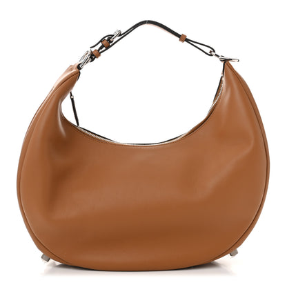 Fendi Vitello Grace Matte Small Fendigraphy Hobo Bag Caramello 1 of 10