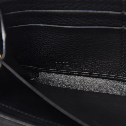 Gucci Calfskin Soho Zip Around Wallet Black 8 of 10