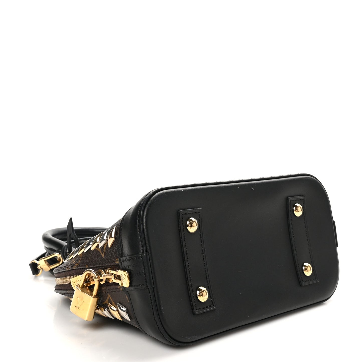Monogram Macassar Studded Alma BB