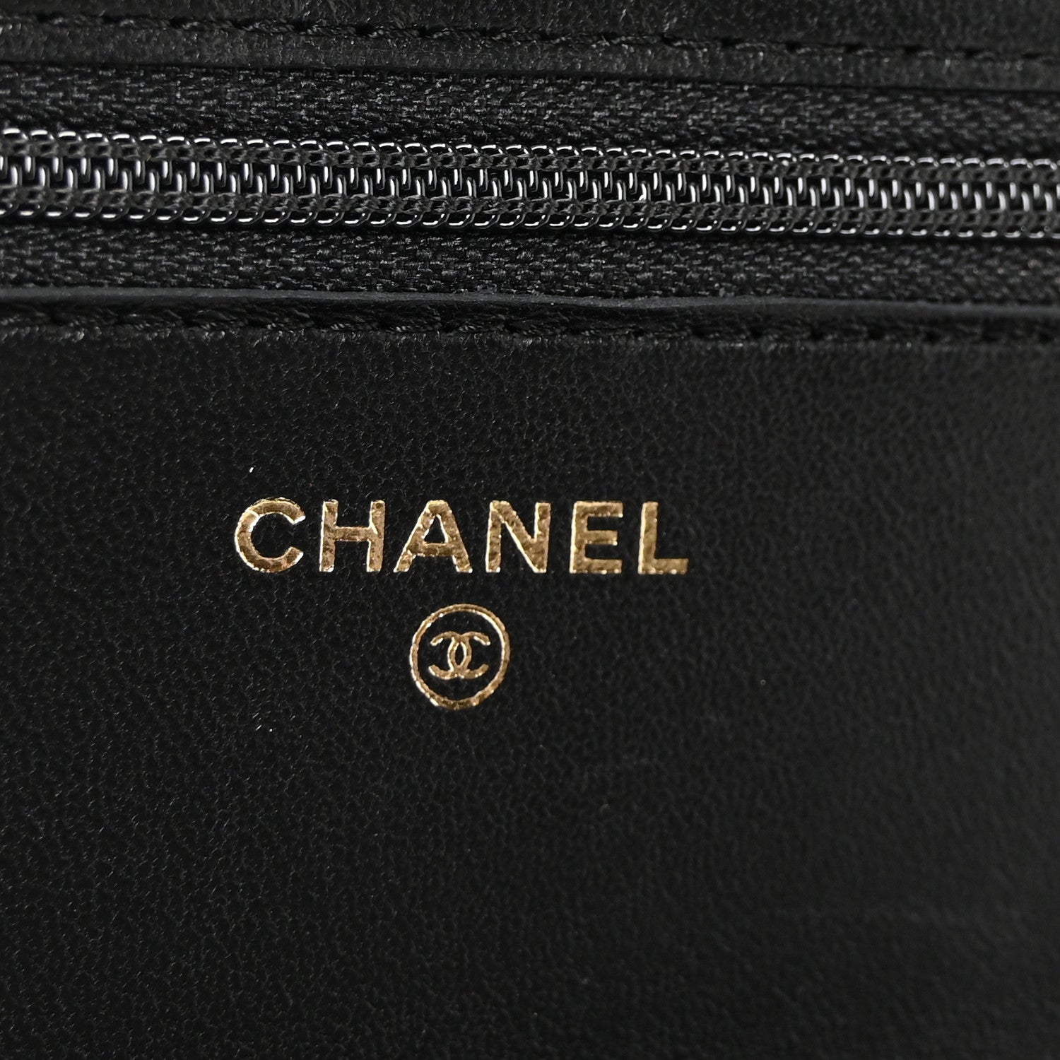 Chanel Lambskin Quilted Top Handle Trendy CC Wallet On Chain WOC Black 10 of 23