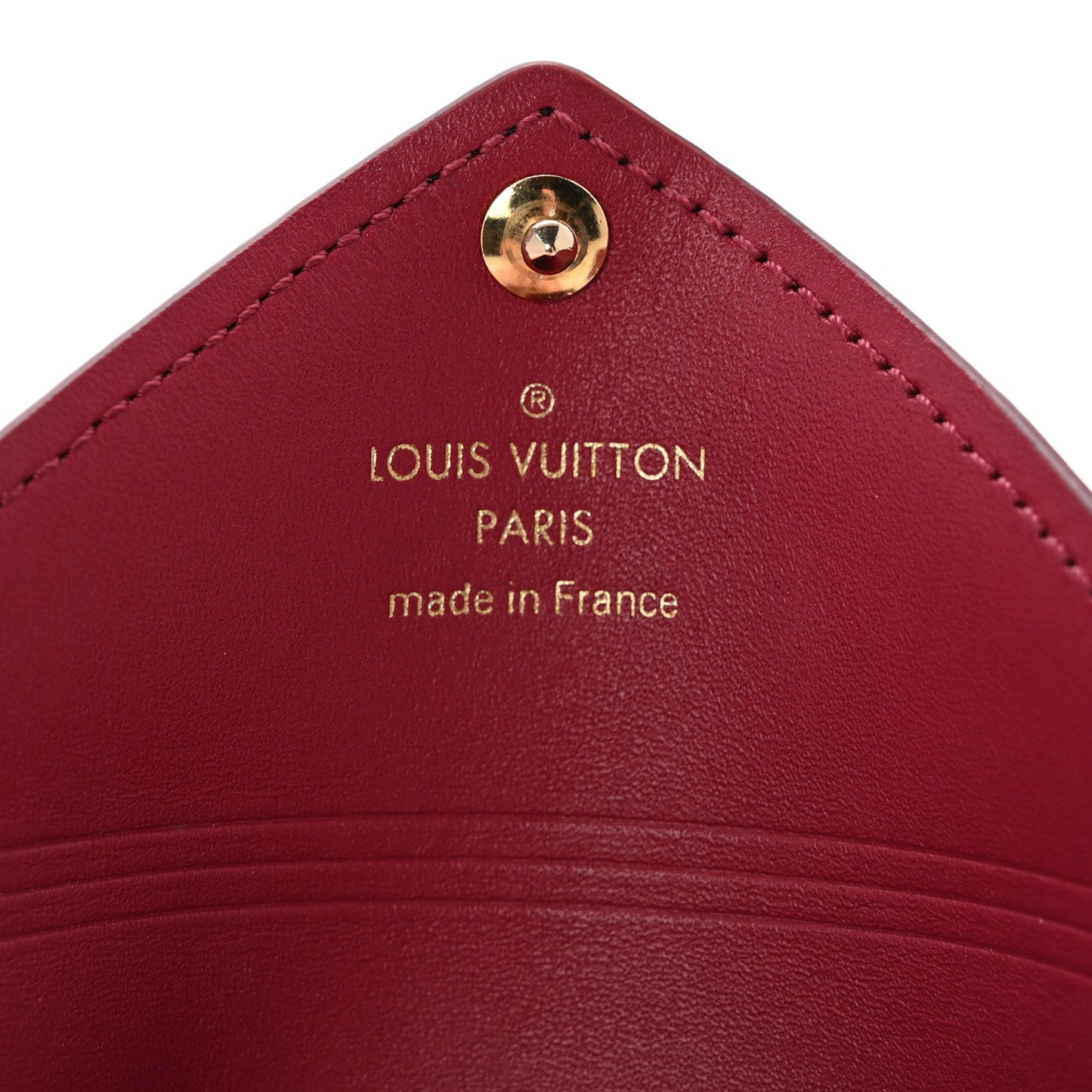 Monogram Small Kirigami Pochette Insert Fuchsia