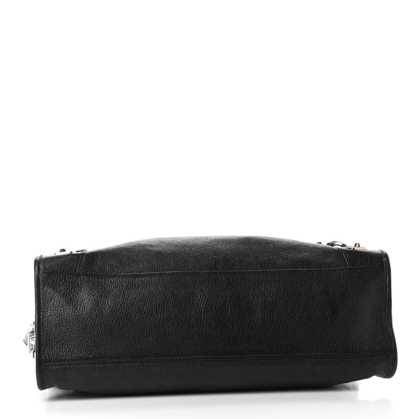 Chevre Gold Metallic Edge Hardware City Black