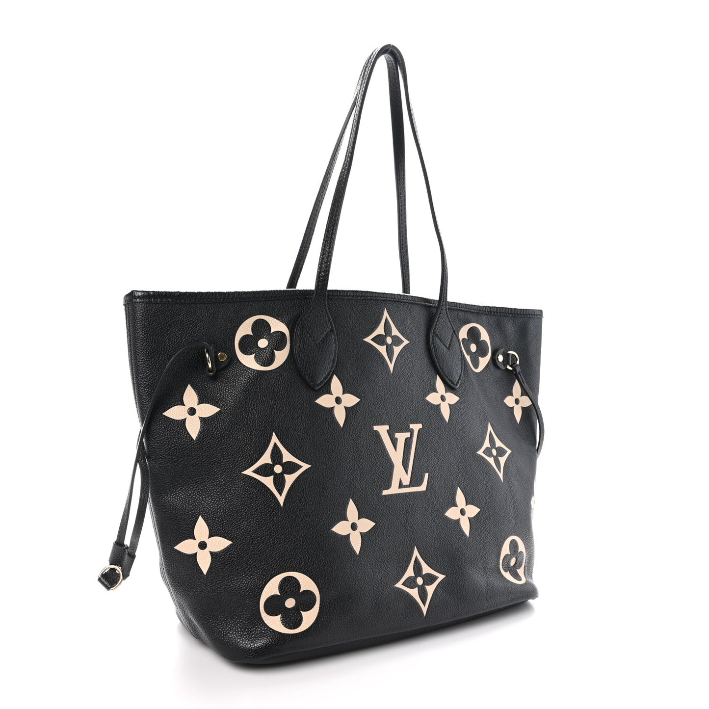 Empreinte Monogram Giant Neverfull MM Black Beige