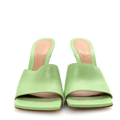 Bottega Veneta Lambskin Stretch Mule Sandals 36 Pistachio 3 of 8