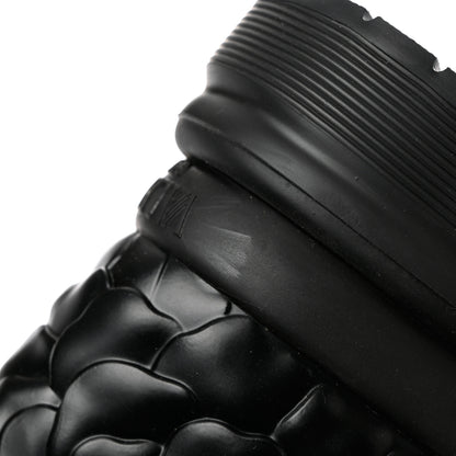 Valentino Garavani Rubber Atelier 03 Rose Edition 30/50mm Tall Rainboots 38 Black 9 of 10