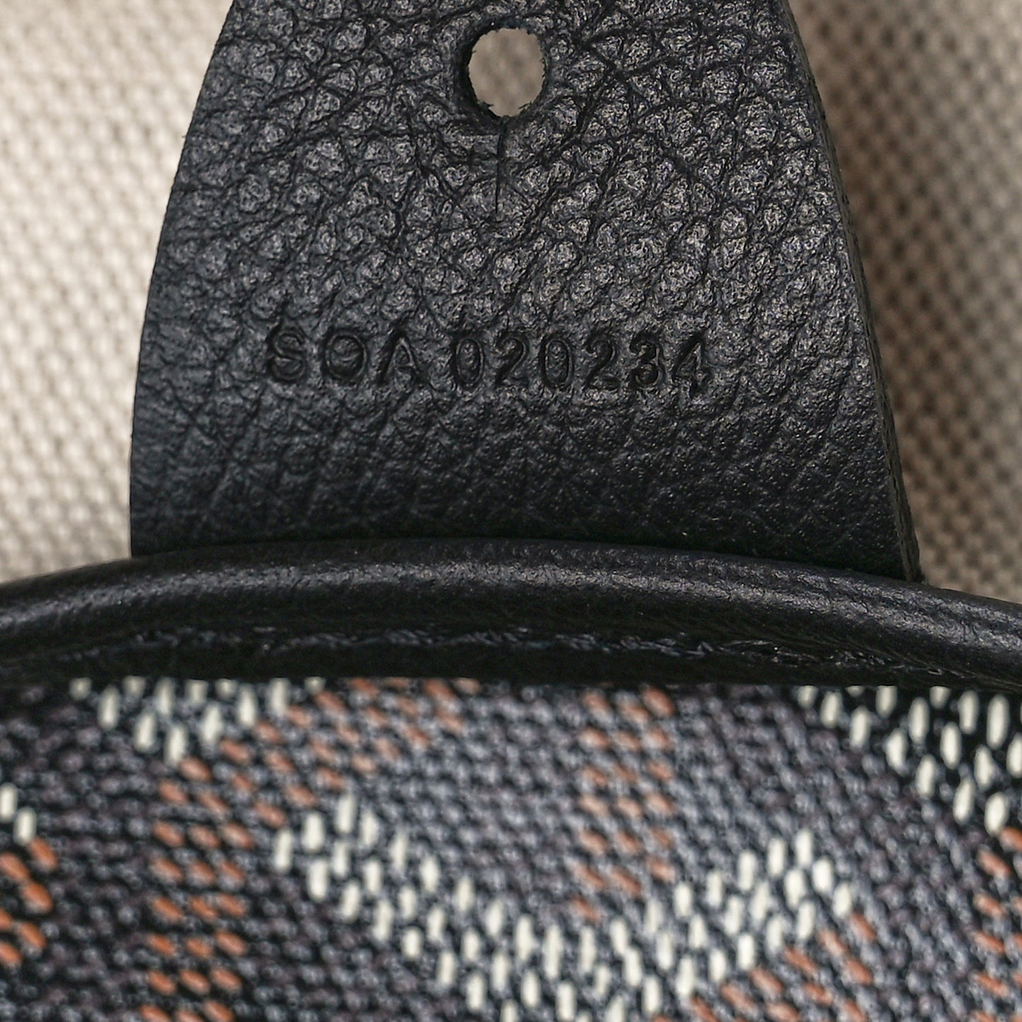 Goyardine Artois MM Black