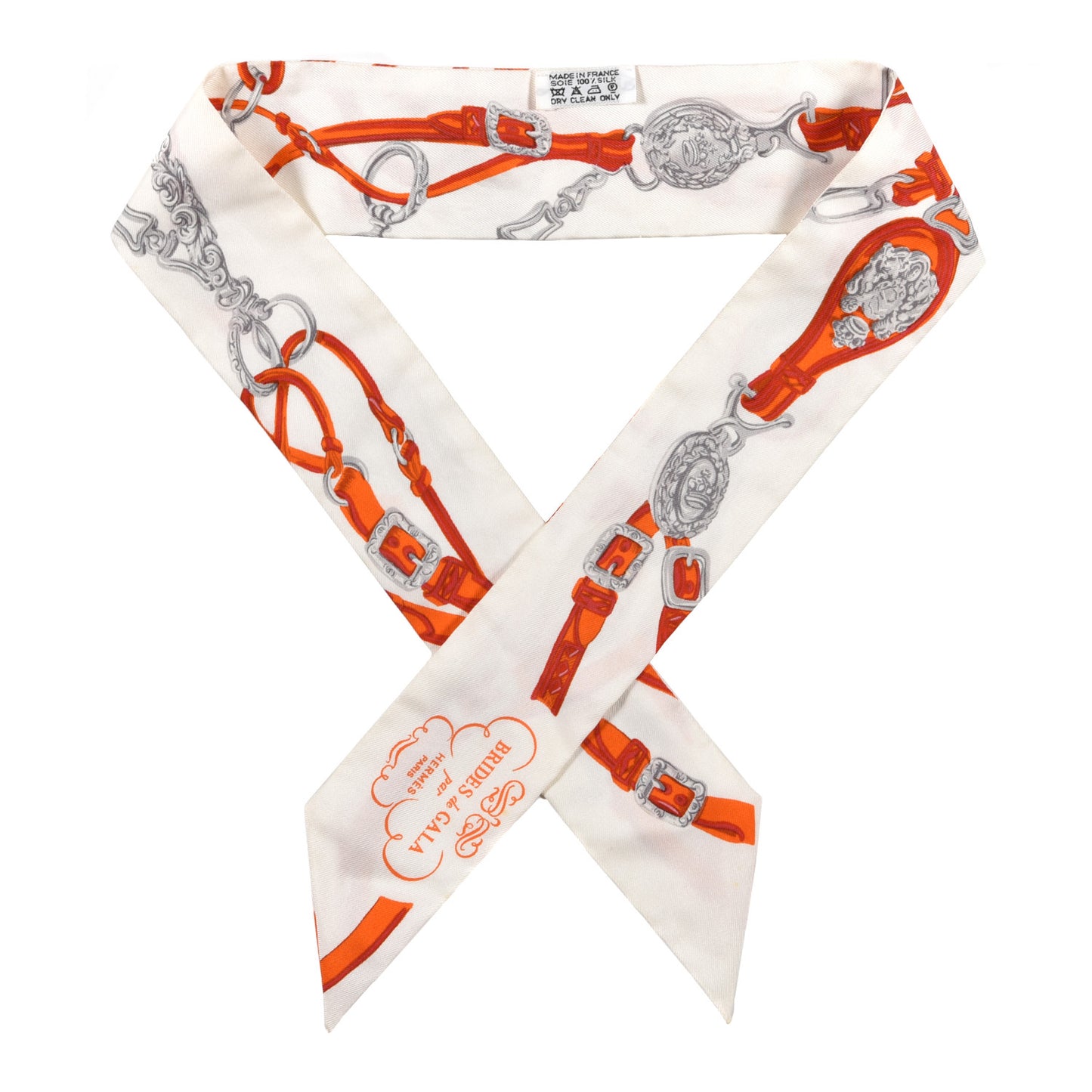 Silk Brides De Gala Twilly White Orange Rouge